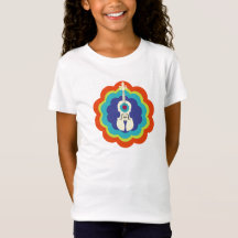 Violin T-Shirt for Kids-Violin Burst