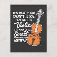 Violin T-Shirt - Funny Smart Violinist Violin Play