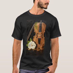 Violin T shirt - Melting series an old mans art