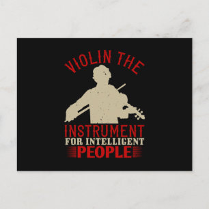 Violin - The Instrument For Intelligent Postcard