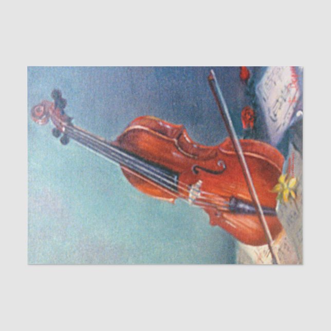 Violin Tissue Paper (Front)