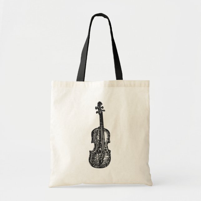 Violin Tote Bag (Front)