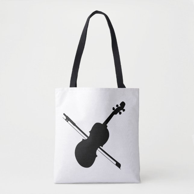 Violin Tote Bag (Front)
