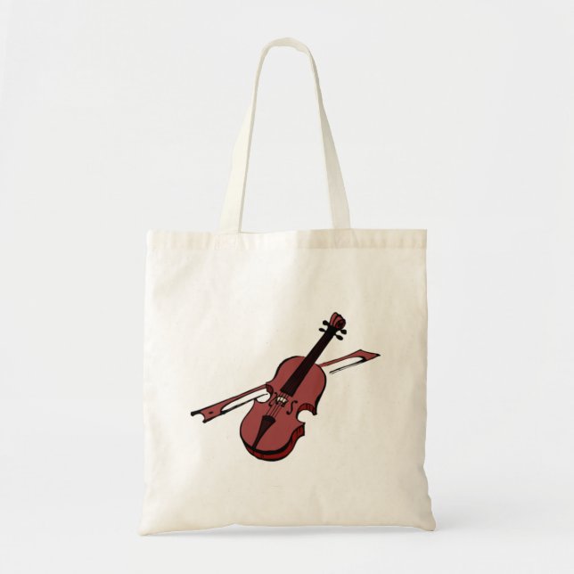 Violin Tote Bag (Front)