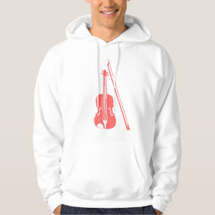 Violin - Tropical Pink Hoodie