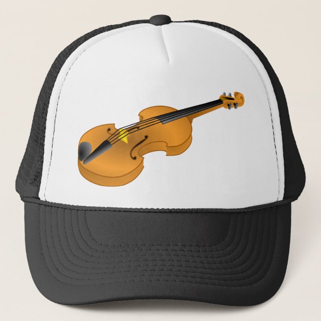 Violin Trucker Hat (Front)