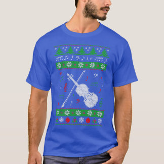 Violin Ugly Christmas Sweater Happy Holidays Seaso