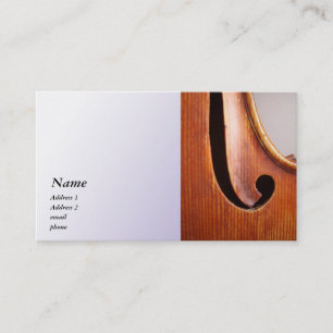 Violin / Viola Business Card