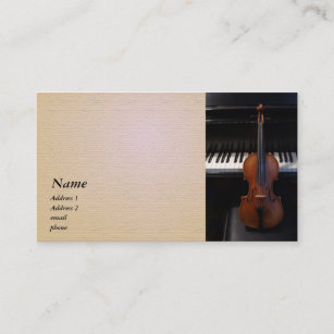 Violin / Viola Business Card