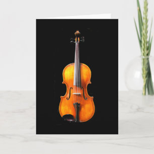 Violin/Viola Card by Leslie Harlow