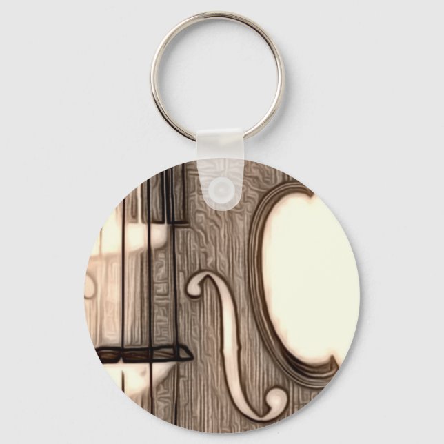 Violin, Viola, Cello? Key Ring (Front)