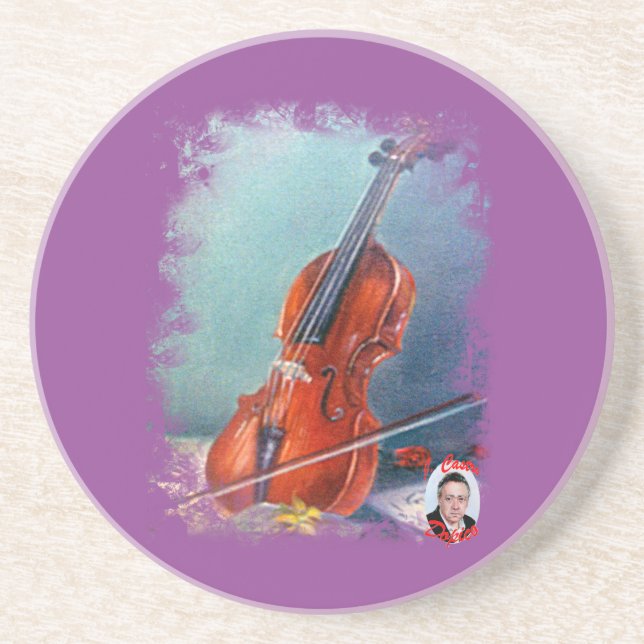 Violín/Violin Coaster (Front)