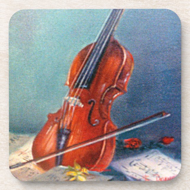 Violín/Violin Coaster (Front)