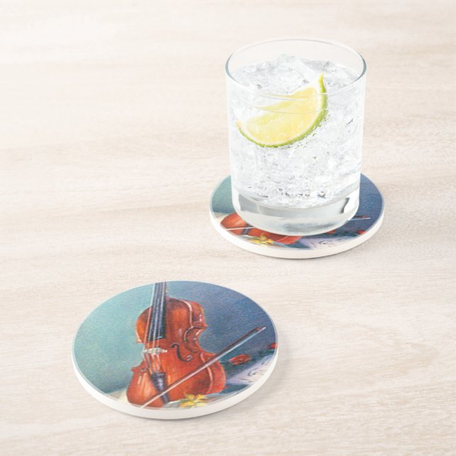 Violín/Violin Coaster (Side)