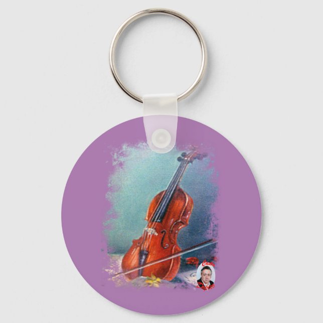 Violín/Violin Key Ring (Front)