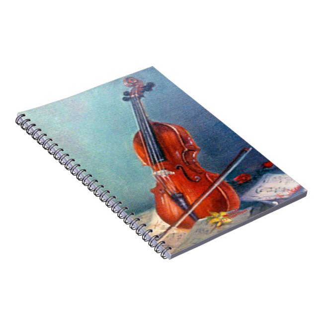 Violín/Violin Notebook (Right Side)