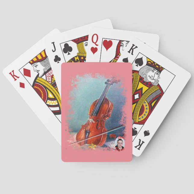 Violín/Violin Playing Cards (Back)