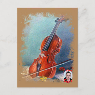 Violín/Violin Postcard