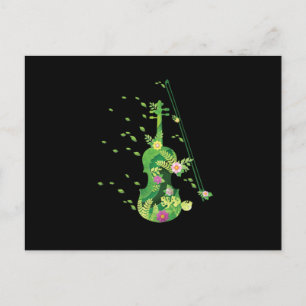 Violin Violinist Music Instrument Orchestra Gift Postcard