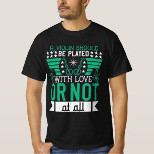 Violin violinist musician gift T-Shirt