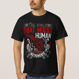 Violin violinist musician gift T-Shirt