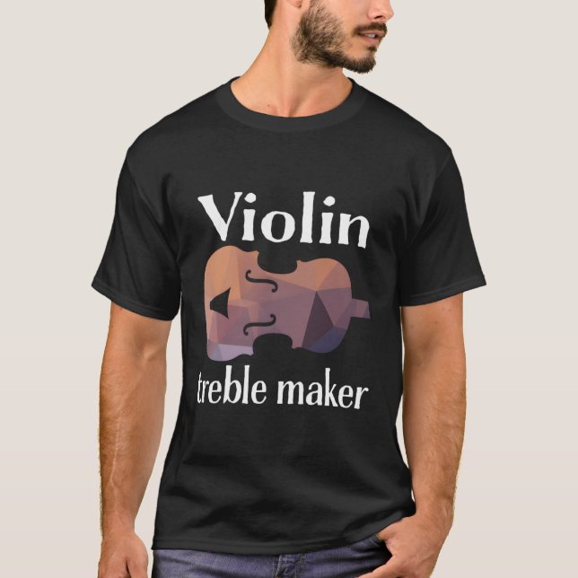 Violin Violinist T-Shirt (Front)