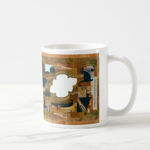 Violin Window Coffee Mug