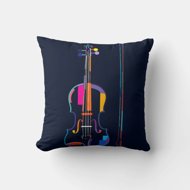 Violin with bow cushion (Front)