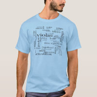 violin word cloud