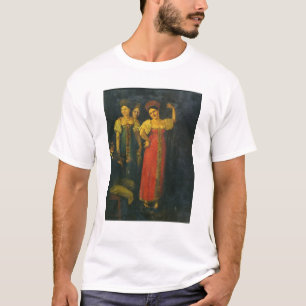 Violinist and three women dancing T-Shirt