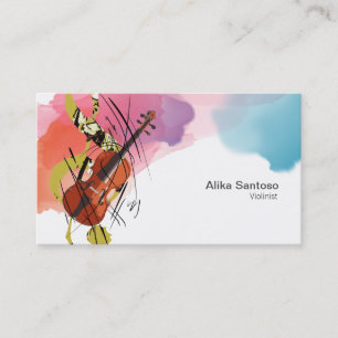 Violinist Business Card