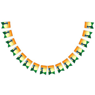 Violinist & Butterfly Bunting