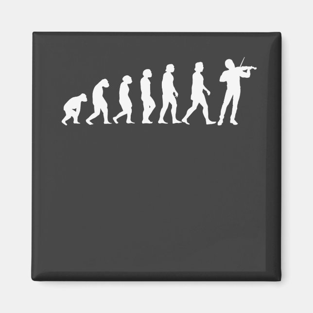 Violinist Evolution Magnet (Front)