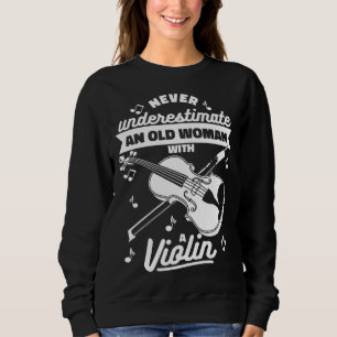 Violinist Fiddle Fiddler Violin Sweatshirt