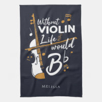 Violinist Gag Without Violin Life Would B Flat