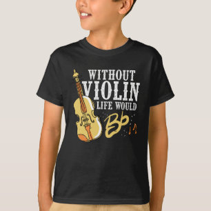 Violinist Gift Idea for Musician Violin Instrument T-Shirt