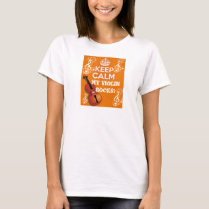 Violinist Rocks_ T-Shirt
