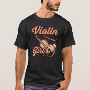 Violinist String Instrument Musician Music Violin T-Shirt