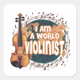 violinist world square sticker