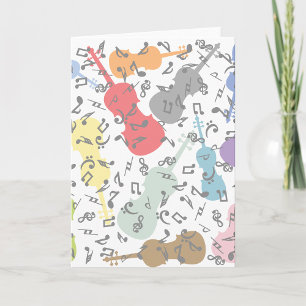 Violins And Musical Notes