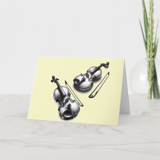 Violins Card (Front)