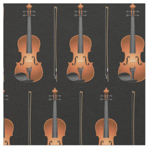 Violins Music Musician Room Decor Fabric
