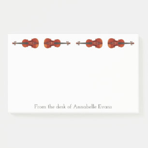 Violins Personalise Post-it Notes
