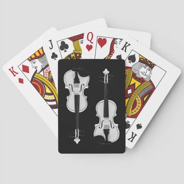 Violins Playing Cards (Back)