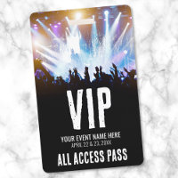 VIP All Access Pass Concert
