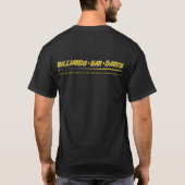 VIP Billiards Throw Back T-shirt (Back)