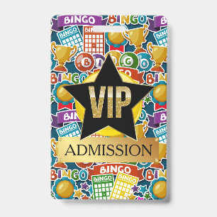 VIP BINGO ID BADGE