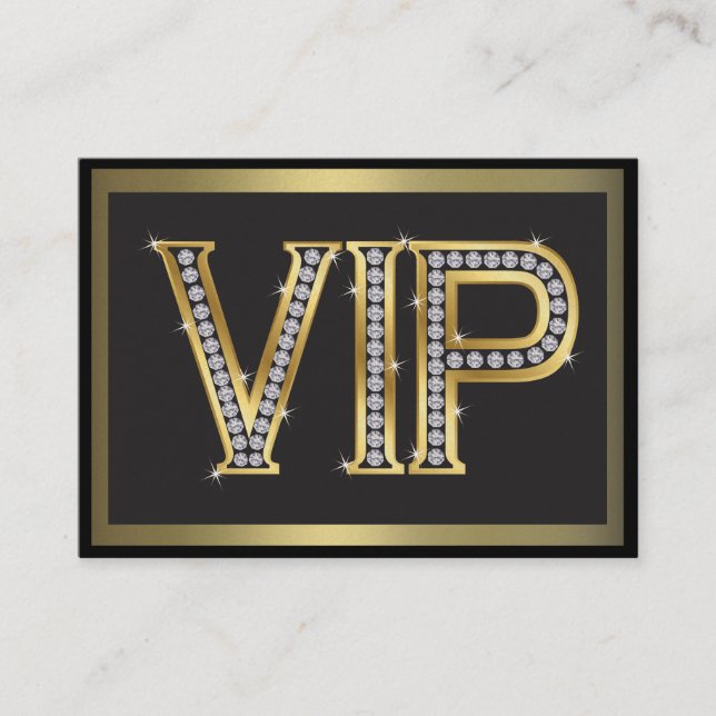 VIP Card for Clients - SRF (Front)