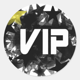 VIP CLASSIC ROUND STICKER