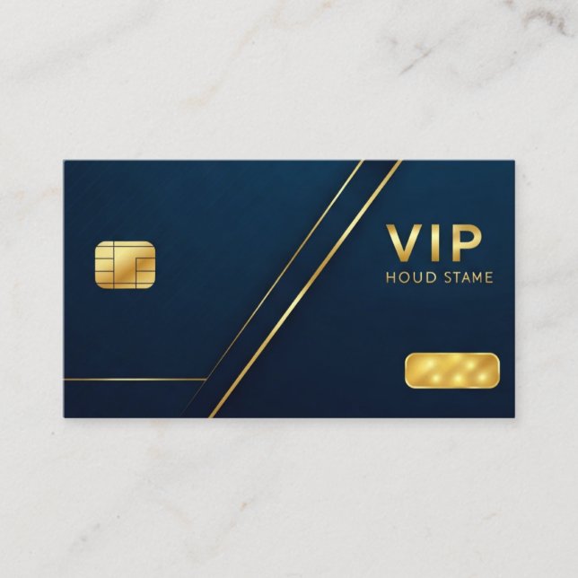 VIP Custom Business Card (Front)